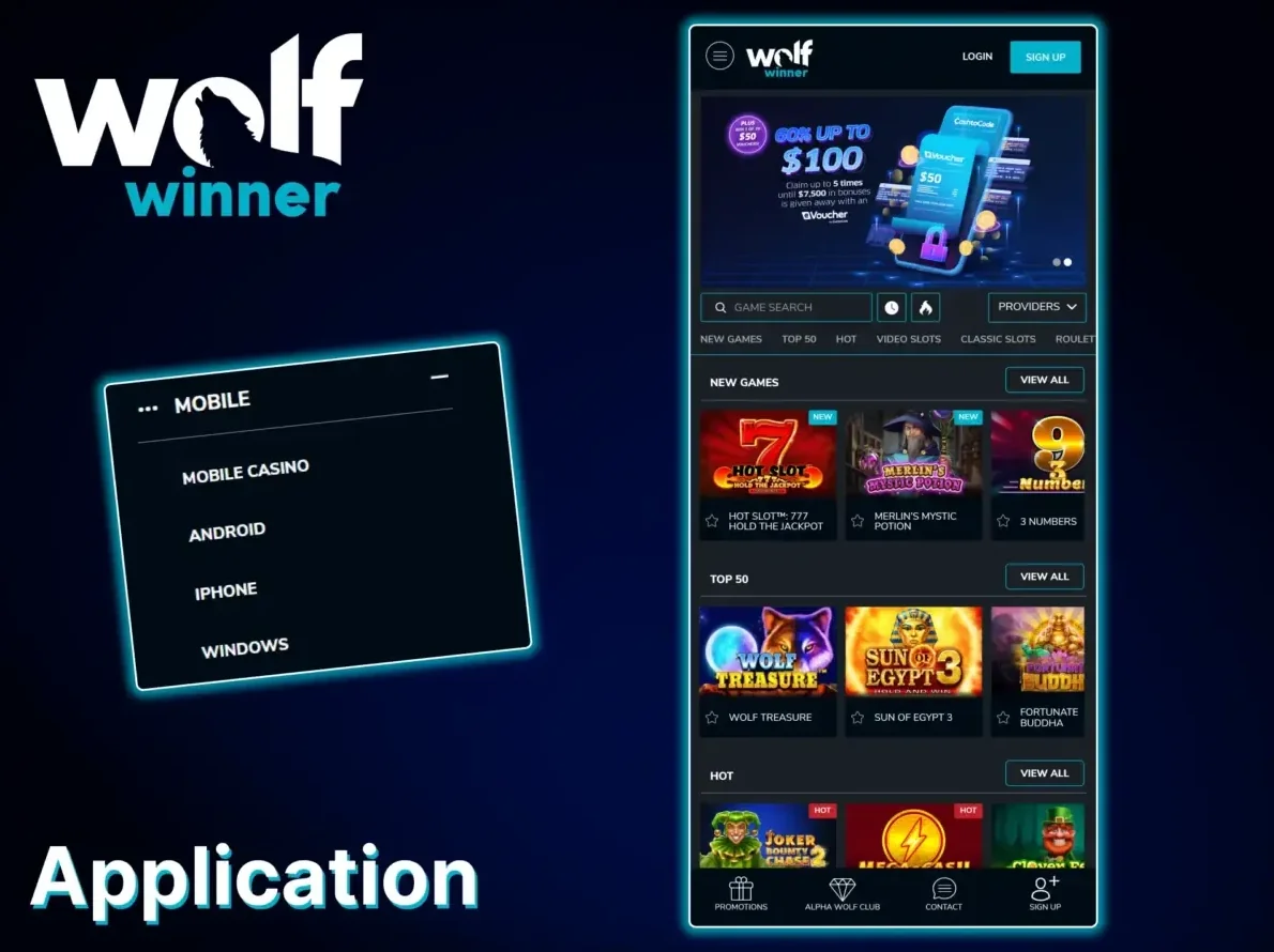 Smartphone showing casino game on screen