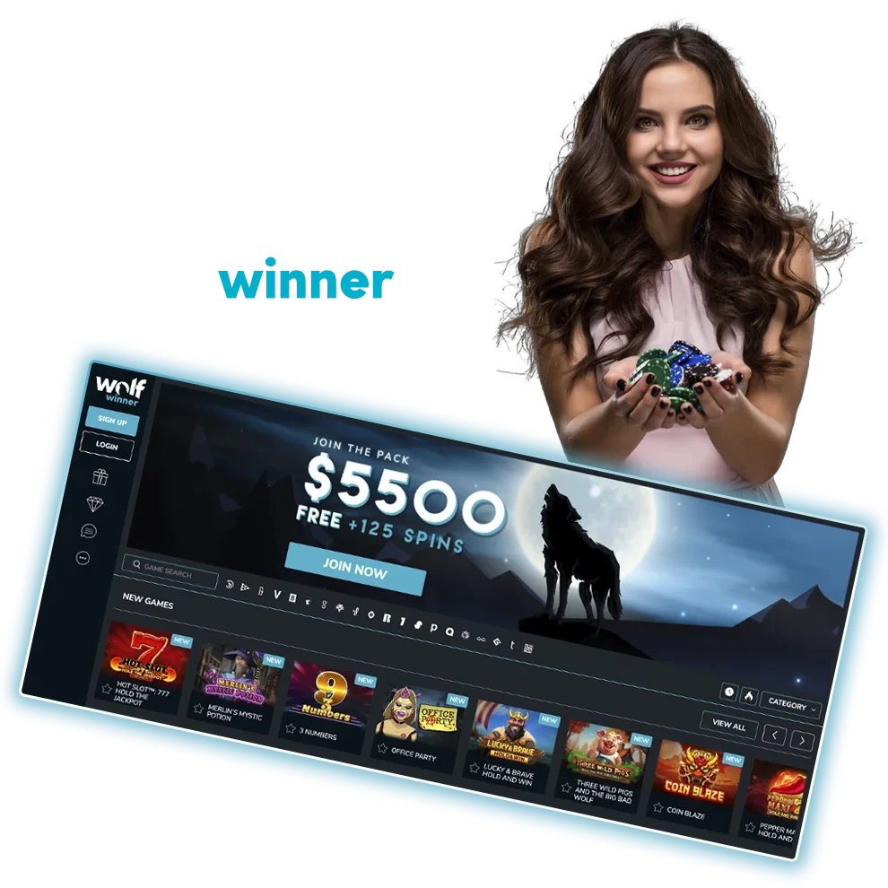 Try one of the most famous Wolf Winner online casinos within Australia.