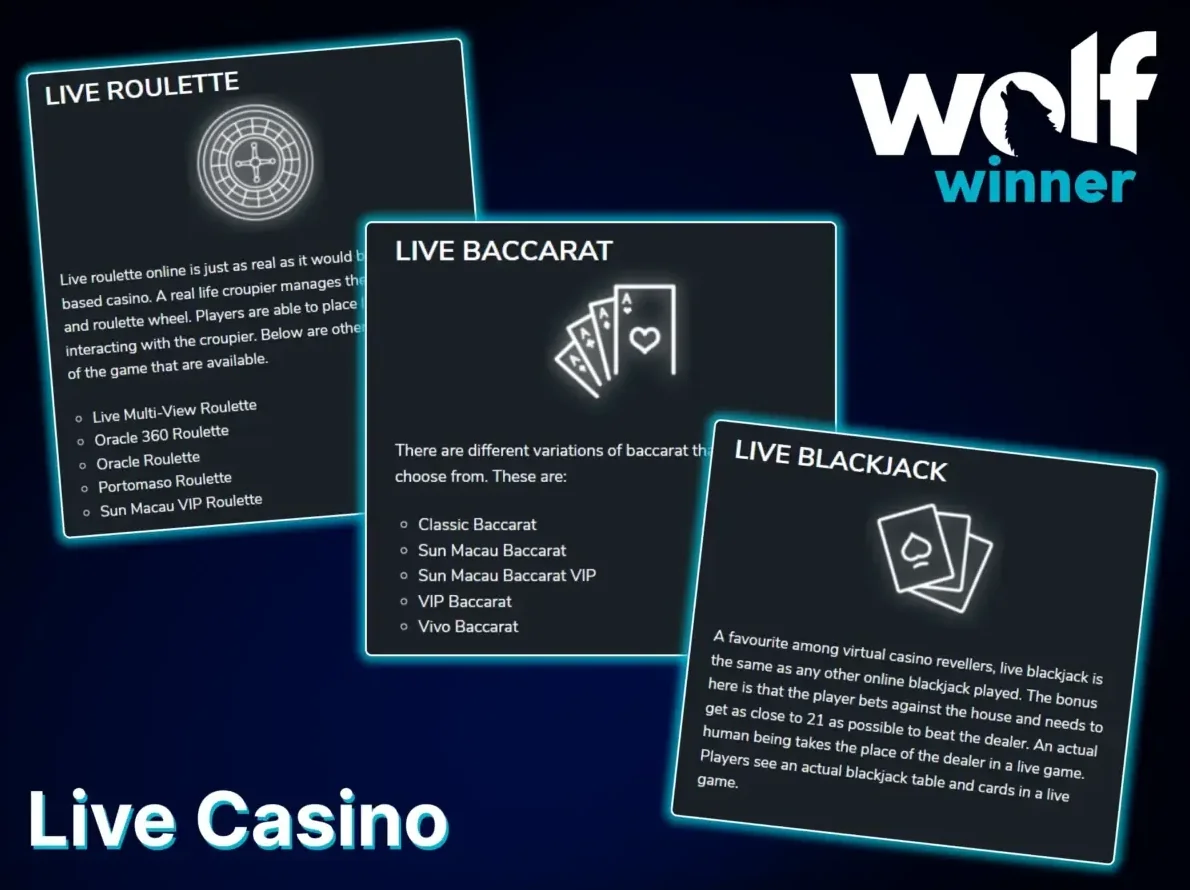 Live blackjack table with HD dealer studio lighting